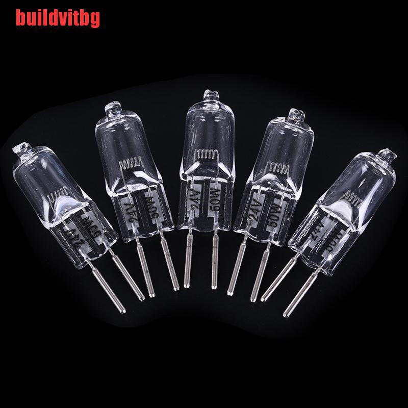 Set 5 Bóng Đèn Halogen 24v G5.3 35w / 50w