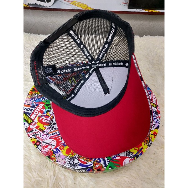 Nón kết ecko Mũ lưỡi trai ( Mẫu Đẹp Nhất ) in nhiệt chuẩn from lòng sâu cực nét ( nón thiết kế)