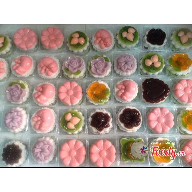 Bộ 2 Khuôn đổ rau Câu Hình Bánh Trung Thu Vĩnh Trường Cao Cấp