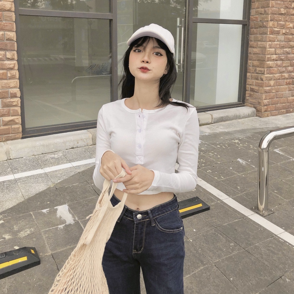 Quần Ống Loe Kiểu Cắt Lai Màu Xanh Than LCL-106
