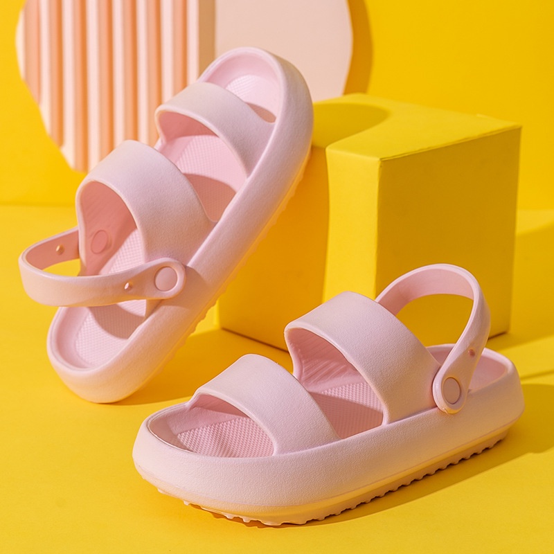 Dép xăng đan nữ thời trang ulzzang cao cấp nhựa Eva đi cực êm mềm chân đế độn 3cm tăng chiều cao TH-42