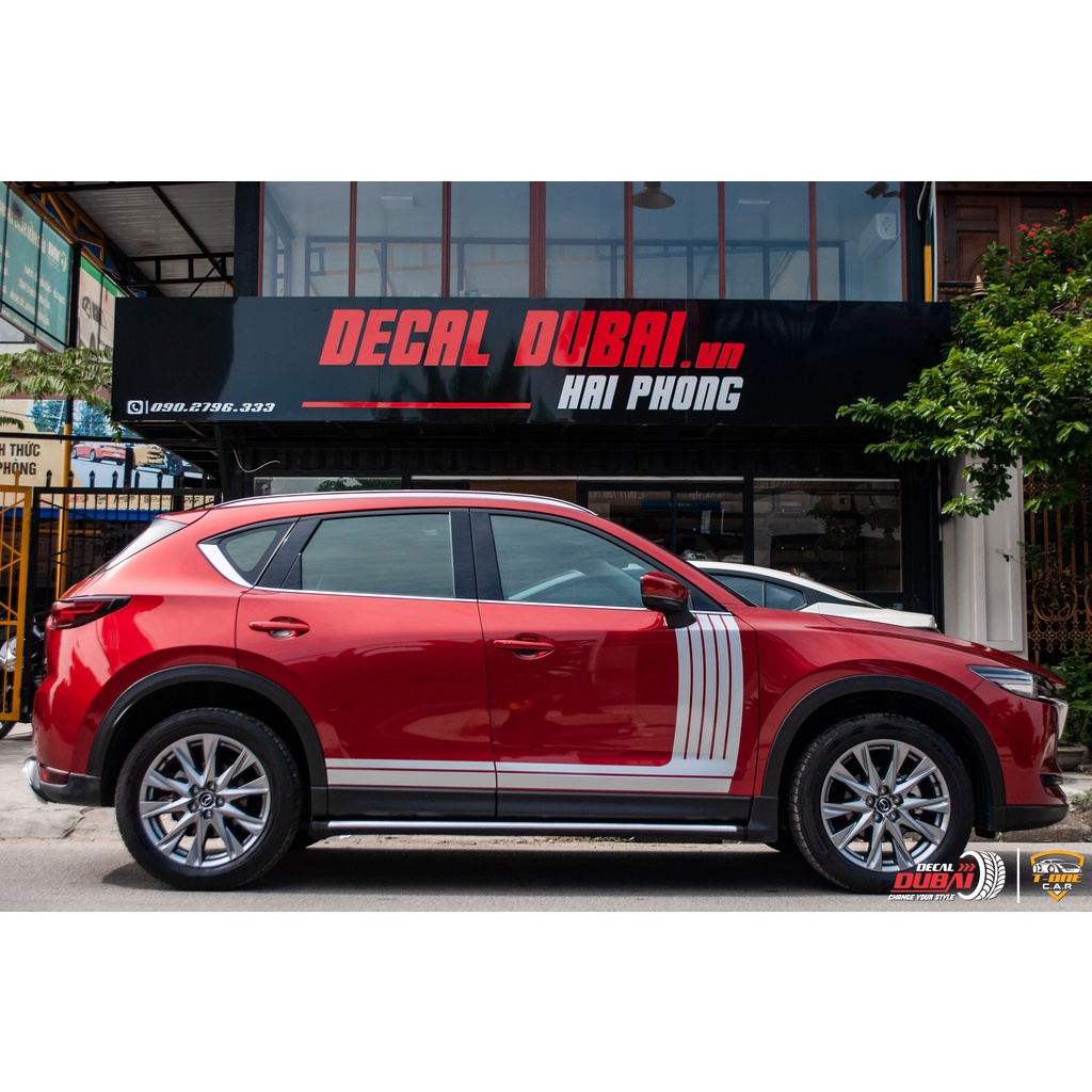 Tem xe Mazda Cx5 kèm chữ ký