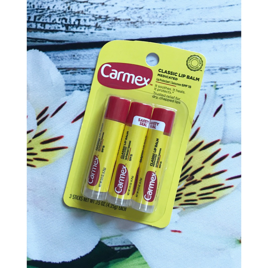 Set son dưỡng chống nắng CARMEX Lip Balm SPF15🌞🌞🌞 | BigBuy360 - bigbuy360.vn