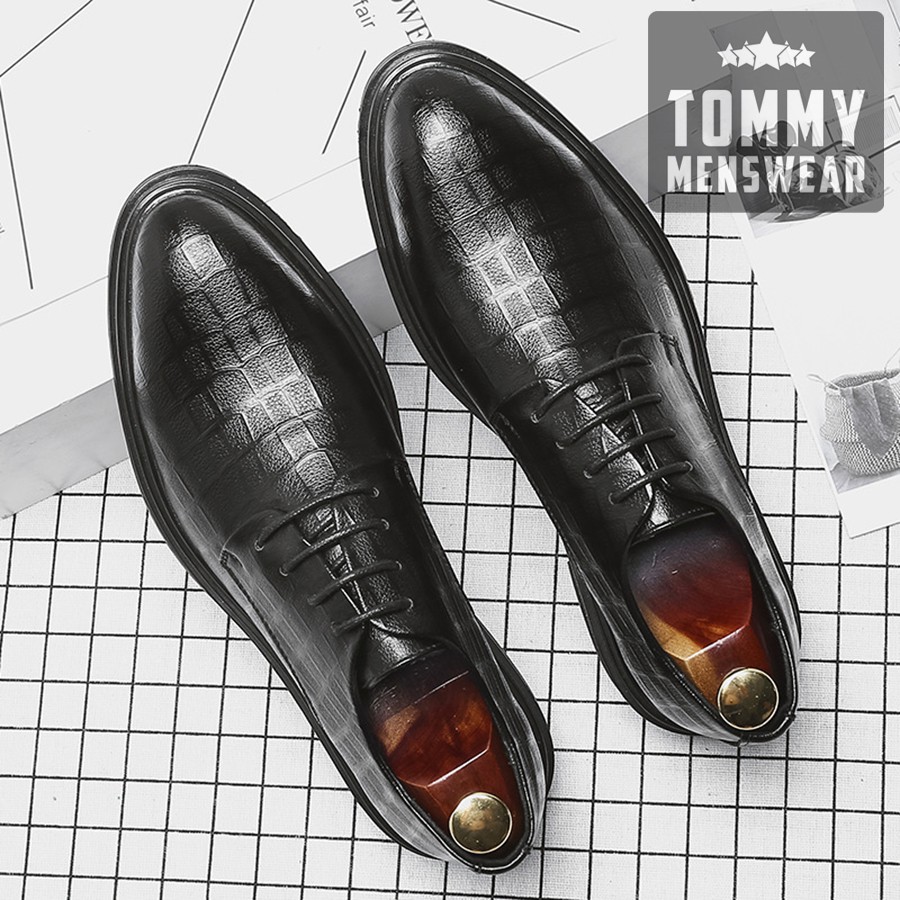 Giày Nam Da Bò - TẶNG TẤT - Giày Nam Văn Phòng Kiểu Dáng Lịch Sự Sang Chảnh GNK149 | BigBuy360 - bigbuy360.vn