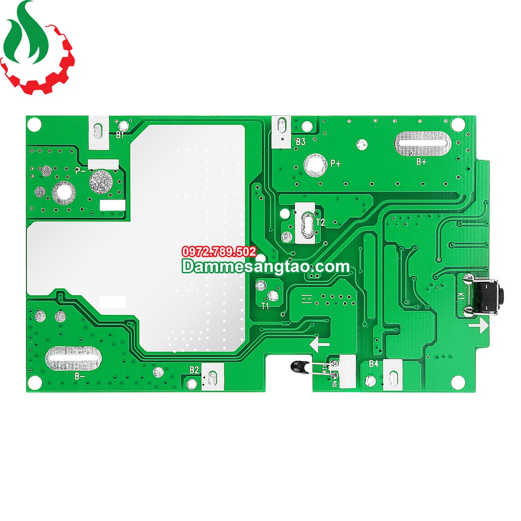 Mạch pin Ryobi 18V Li-ion 3.7V nhận sạc zin