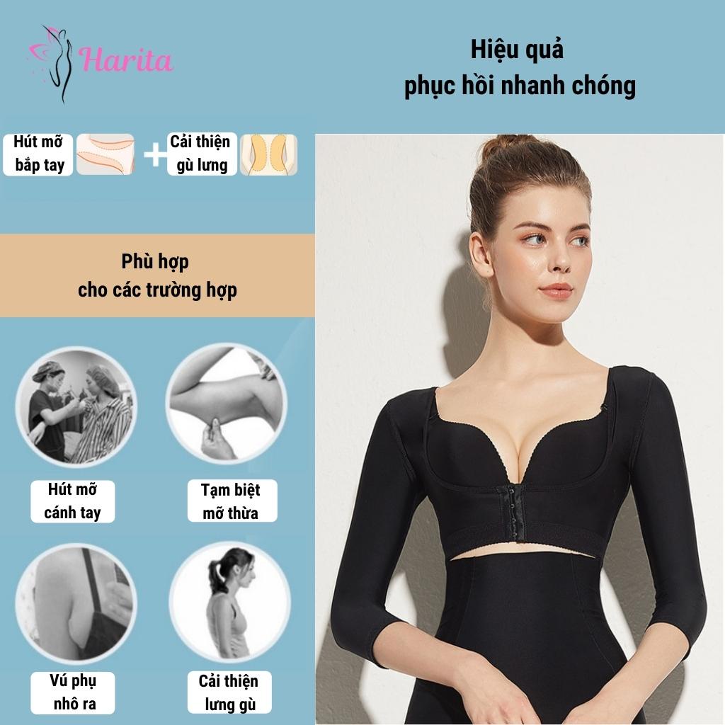 Áo gen nịt định hình tay lưng sau hút mỡ, sau sinh Harita cao cấp xuất Nhật