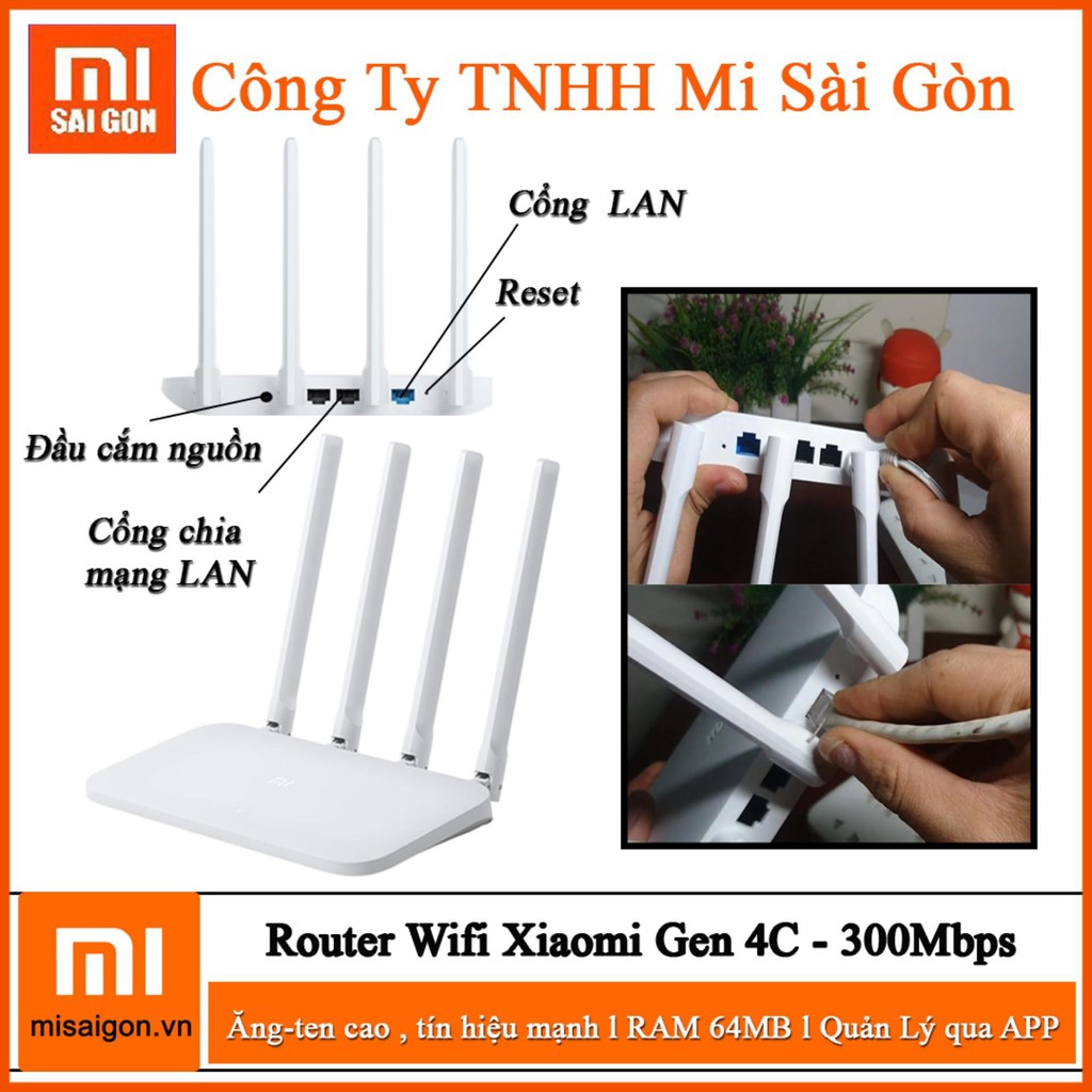 Router Wifi Xiaomi Gen 4C ; 4A