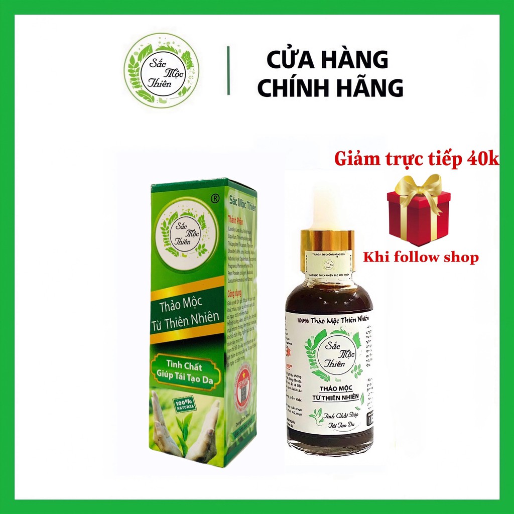 Serum Sắc Mộc Thiên Cao cấp Tinh Chất Giúp Tái Tạo  - Hỗ Trợ Cải Thiện Mụn - Nám - Tàn Nhang - Phục Hồi Sẹo Rỗ | BigBuy360 - bigbuy360.vn