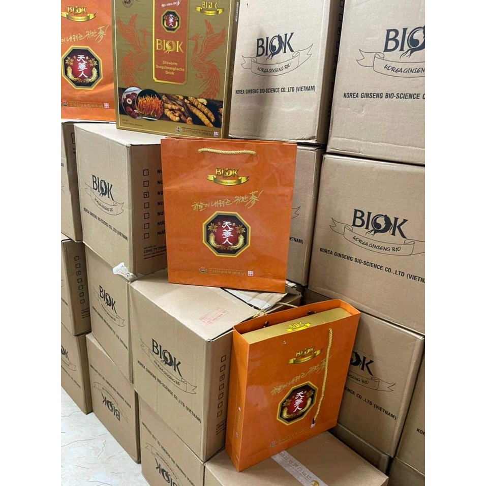 Nước Đông Trùng Hạ Thảo BIOK (30Gói x 70ml)