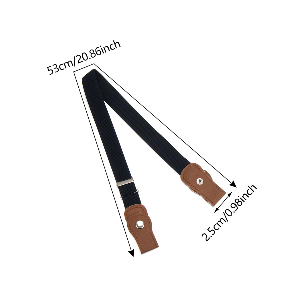 Lucky Thắt Lưng Vải Canvas Co Giãn Không Khóa Có Thể Điều Chỉnh Nhiều Màu Thời Trang Cho Bé Trai Và Bé Gái