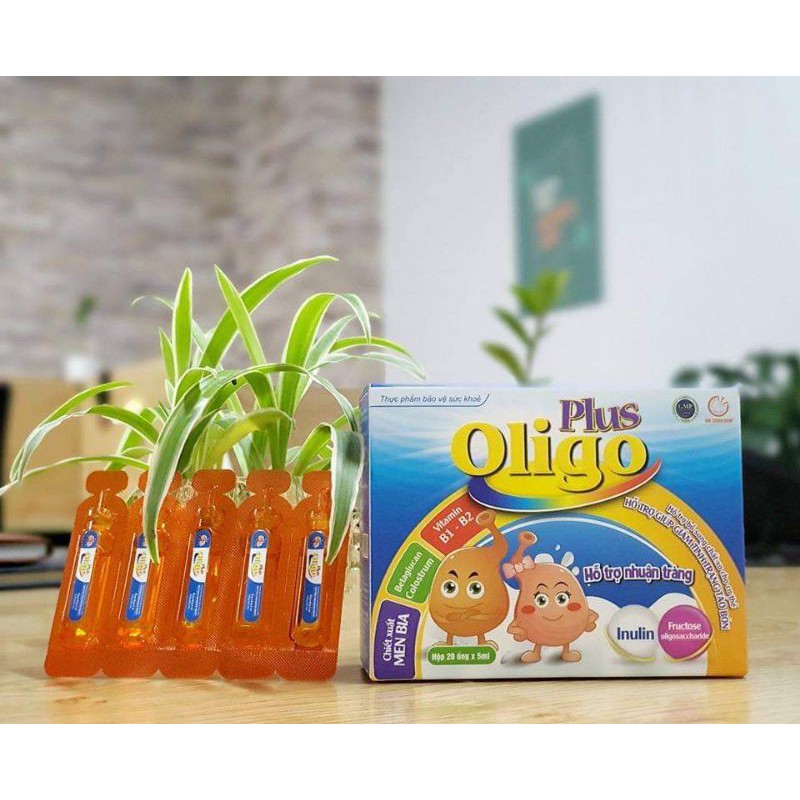 Plus Oligo hỗ trợ nhuận tràng; giảm tình trạng táo bón cho trẻ.