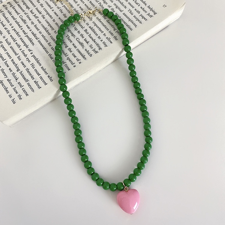 Vòng cổ Chuỗi Hạt Màu Kẹo Thời Trang Sang Trọng Cho Nữ