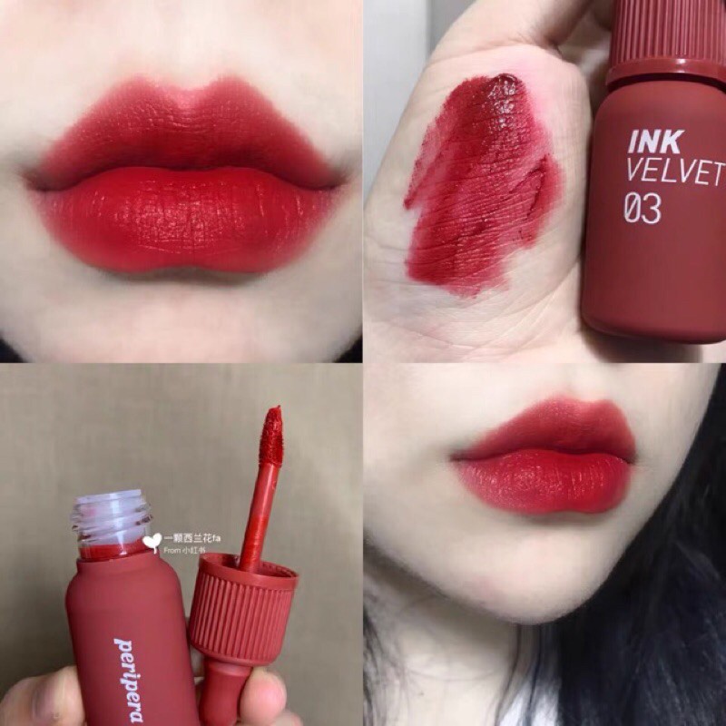 Son Ink Kem Lì Peripera Ink Velvet Lip Tint Đủ Màu Mới Nhất