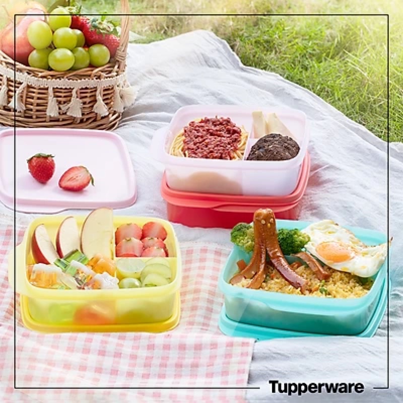 Hộp Cơm Chia Ngăn Lolly Tup - Tupperware