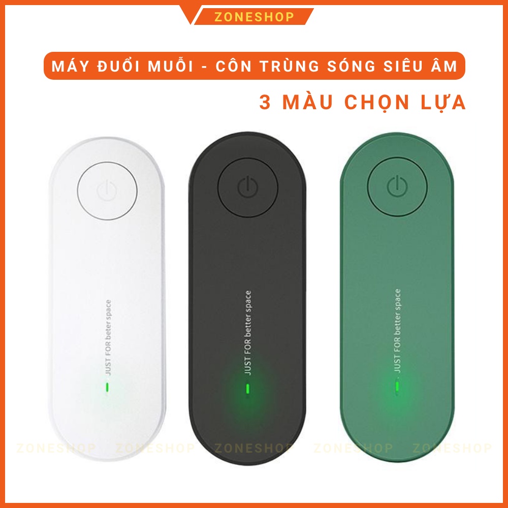 COMBO 2 Máy đuổi chuột và muỗi sóng âm ZoneHouse, thiết bị đuổi chuột, muỗi, côn trùng bằng sóng siêu âm ZONESHOP