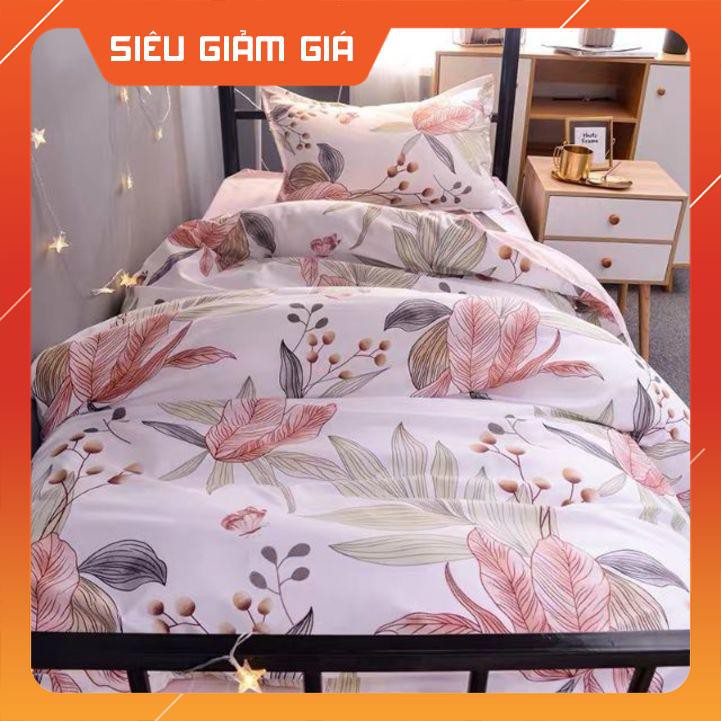 Bộ cotton poly Hoa bằng lăng
