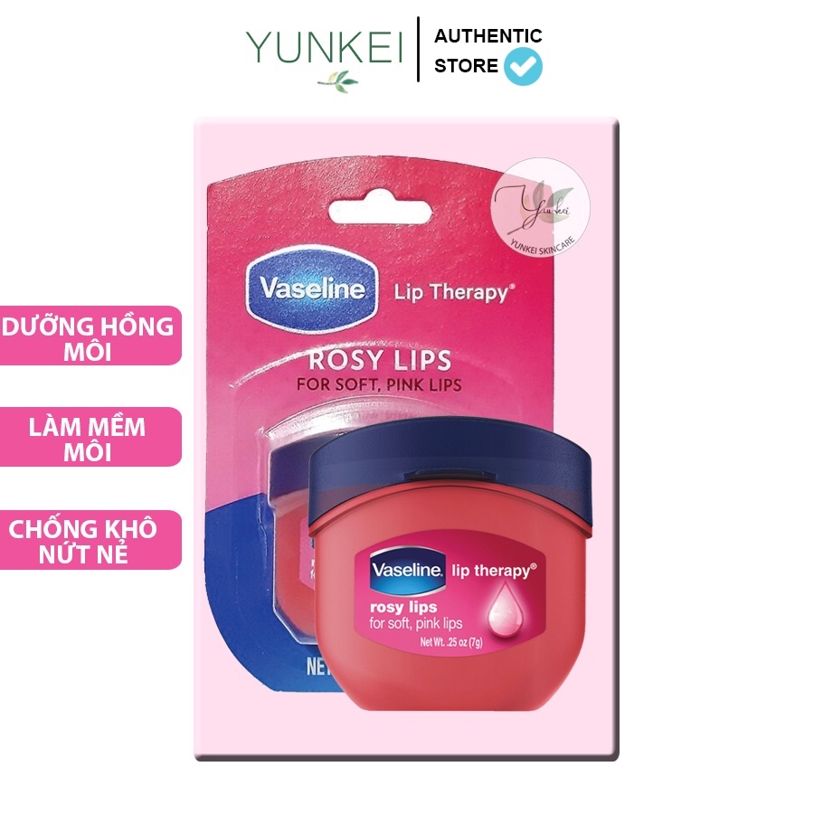 Sáp Dưỡng Hồng Môi Vaseline Lip Therapy Rosy Lip 7g