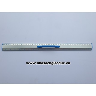 Thước nhôm 100cm Chất liệu chắc chắn Đơn vị đo rõ ràng Kích thước chuẩn vật dụng không thể thiếu dành cho giáo viên