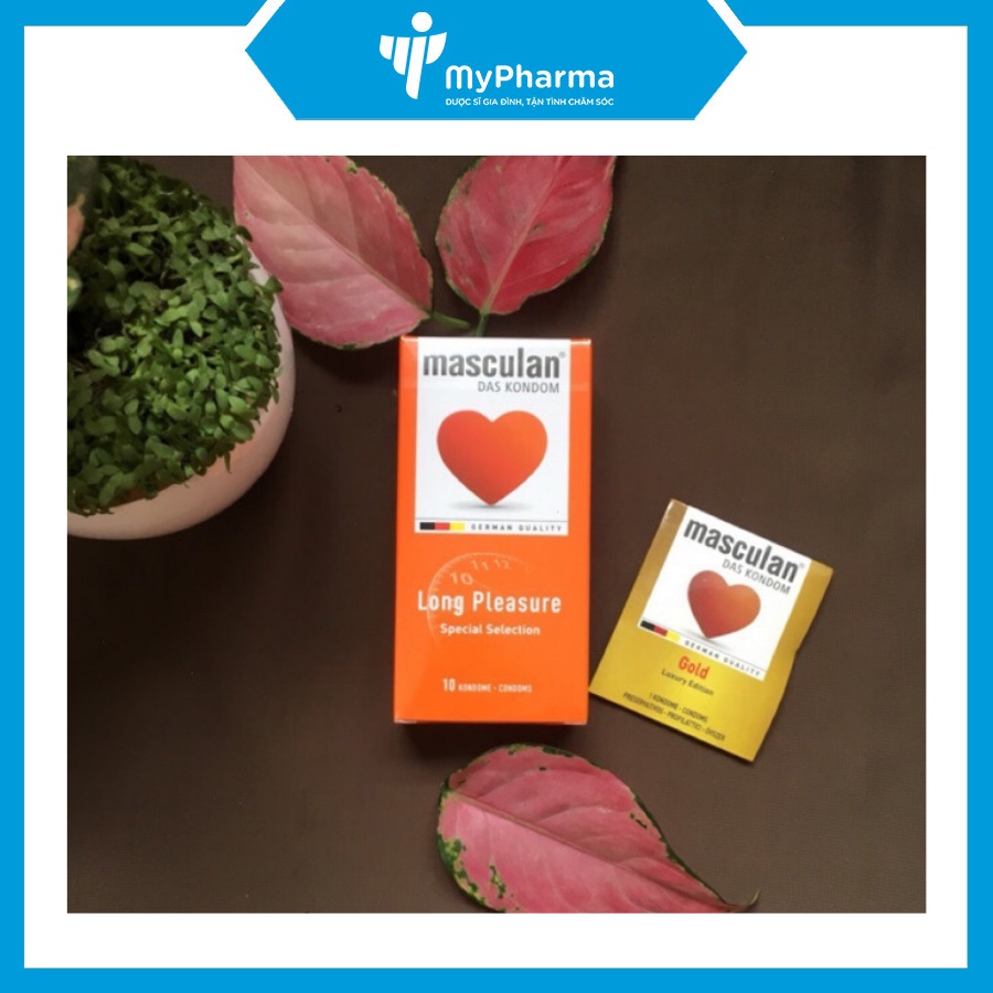 Bao cao su Masculan kéo dài thời gian hộp 10 chiếc