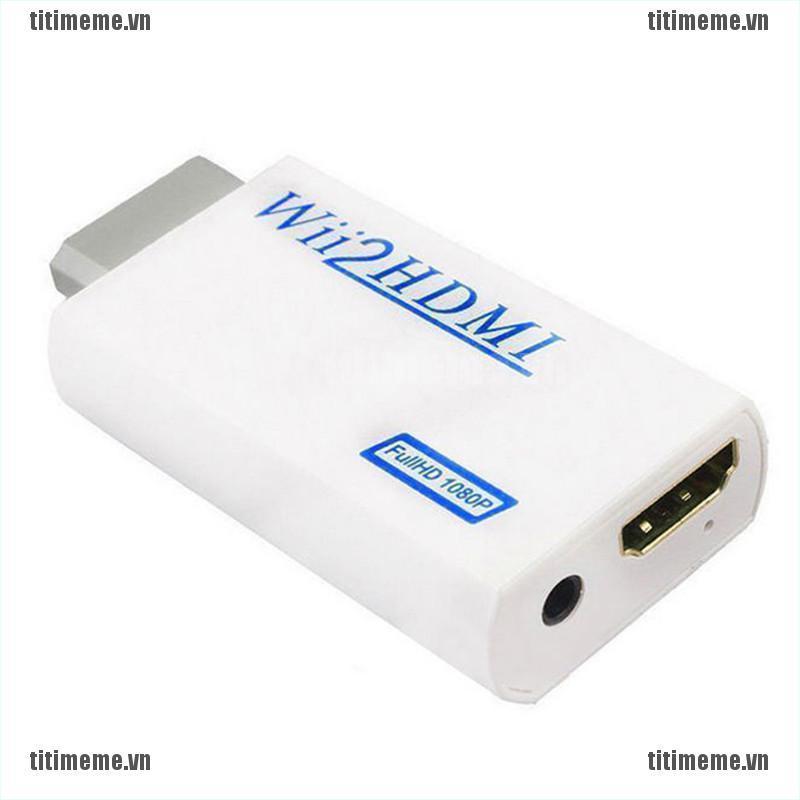 Bộ Chuyển Đổi Titi Hd Wii Sang Hdmi 1080p / 720p Với Giắc 3.5mm | WebRaoVat - webraovat.net.vn