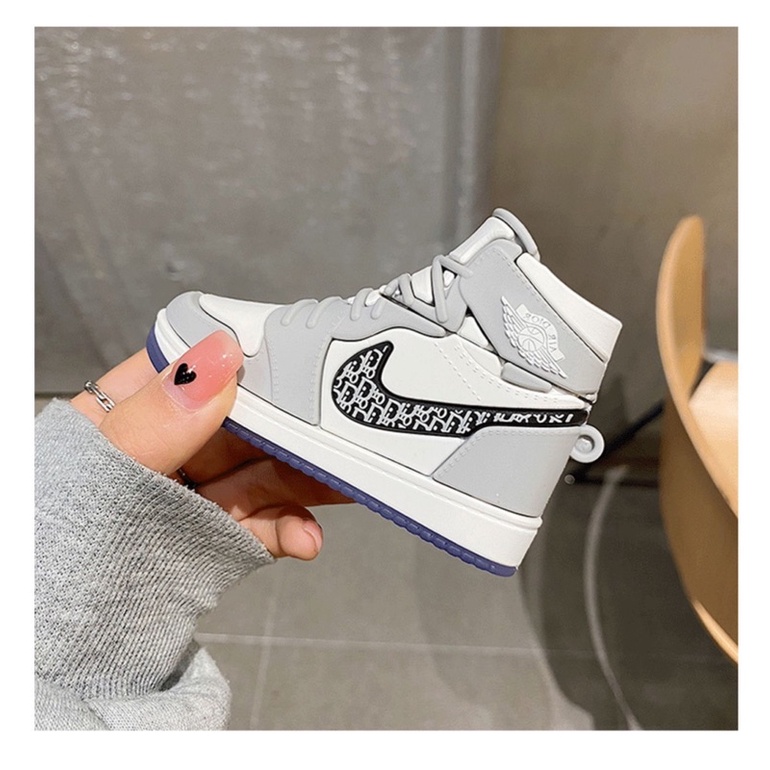 Case Airpod 1/2/pro Hình Giày Xám