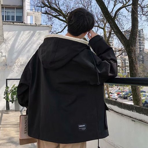 Áo Khoác Hoodie Kiểu Hồng Kông Thiết Kế Trẻ Trung Cho Các Cặp Đôi Cỡ M-2Xl | BigBuy360 - bigbuy360.vn