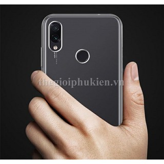 Ốp lưng dẻo trong Xiaomi Redmi Note 7.