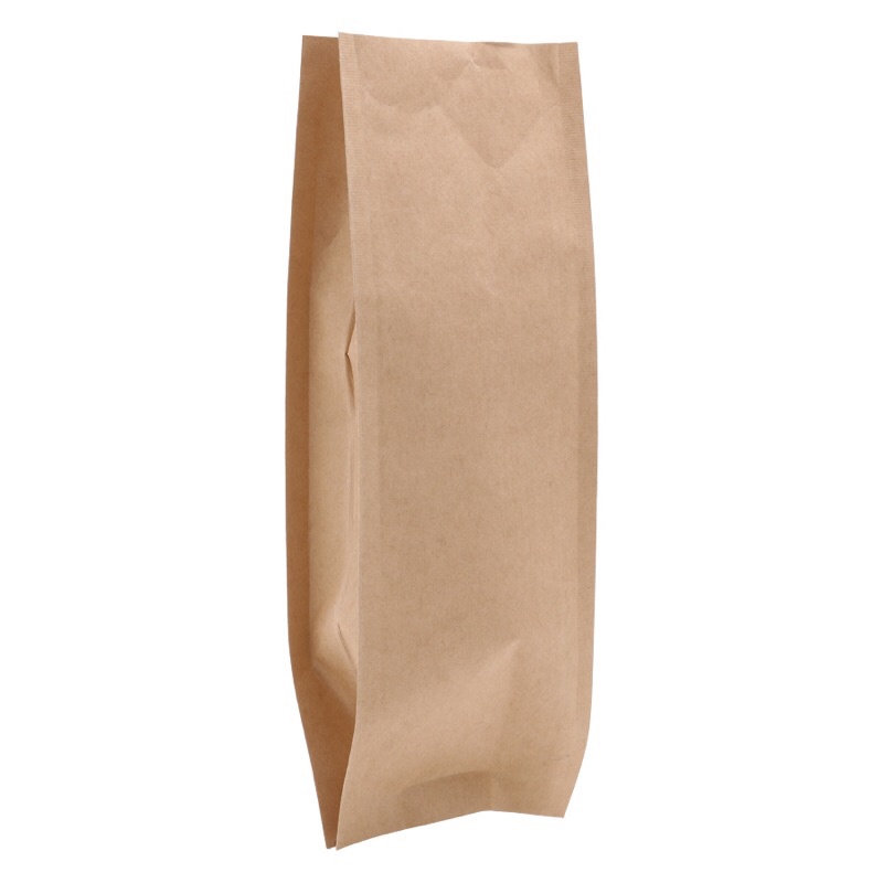 Túi giấy kraft 4 cạnh đóng cafe