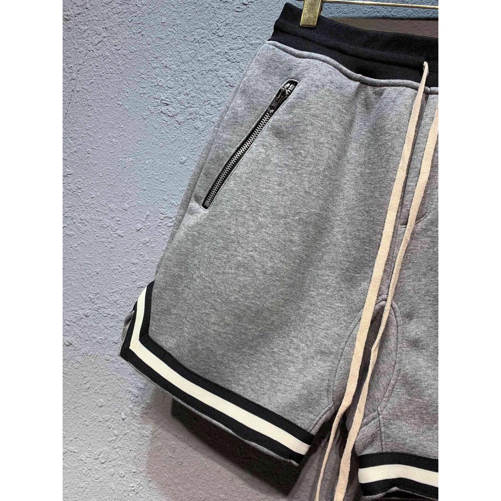 [Mã SKAMA06 giảm 8% TỐI ĐA 50K đơn250K] Quần short nỉ TBG kẻ sọc xám , quần sooc thể thao nam nữ unisex , MSW Town | BigBuy360 - bigbuy360.vn