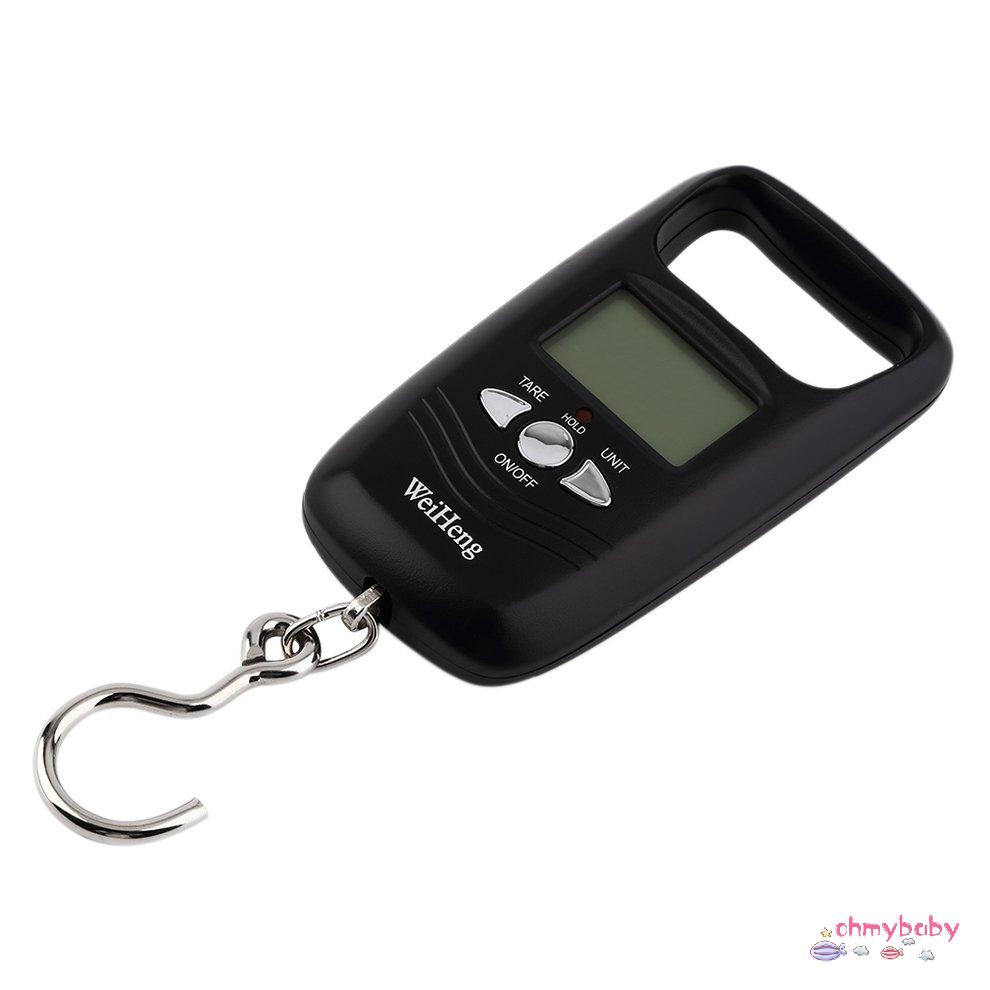 Pocket Portable Mini 50kg LCD Treo kỹ thuật số Hành lý Cân móc Cân [8/2]