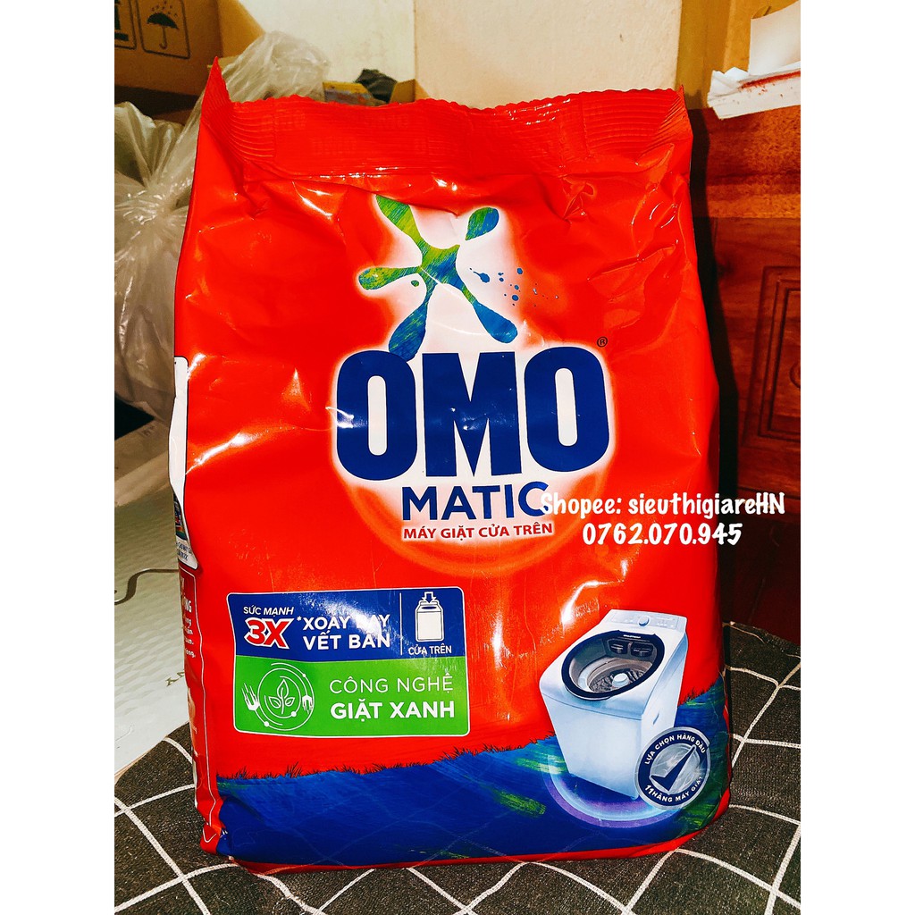 Bột Giặt Omo Matic 3kg Cửa Trên Cho Máy Giặt