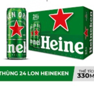 Thùng 24 lon bia Heineken 330ml