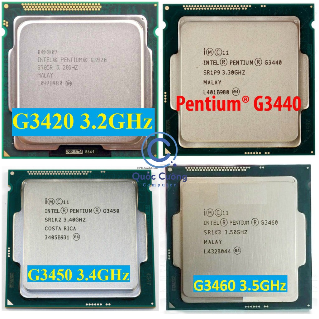 [CHÍNH HÃNG] CPU socket 1150 G3220, G3240, G3250, G3260, G3420, G3440, G3450, G3460 (Main H81,B85) | BigBuy360 - bigbuy360.vn