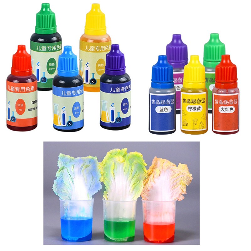 time* 5 Colors 10ml/20ml Handmade Soap Dye Pigments Base Color Liquid Pigment DIY Manual Soap Colorant Tool Kit