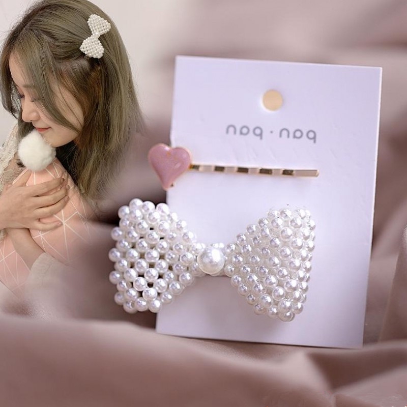 Kẹp Tóc Ngọc Trai