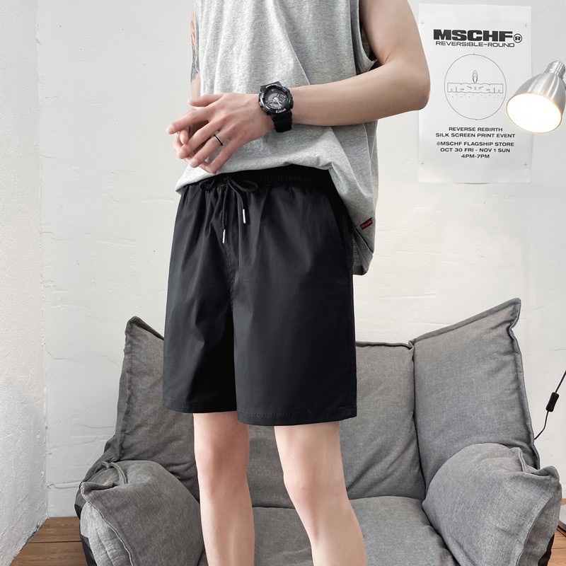 Short kaki nam nữ,thiết kế trơn 4 màu