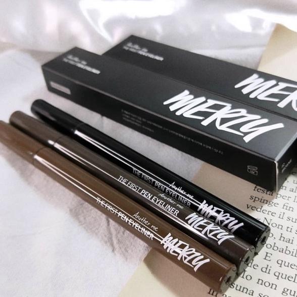 Bút Dạ Kẻ Mắt Lâu Trôi Merzy Another Me The First Perfect Fixing Pen Eyeliner P1 P2 P3
