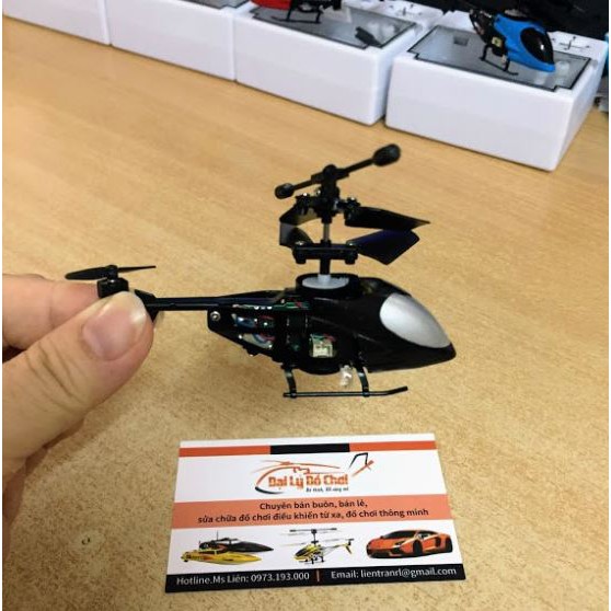 Máy bay trực thăng helicopter mini QS5010 3.5 kênh