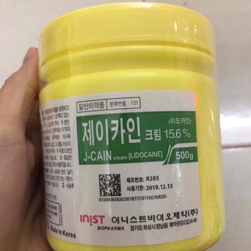 Kem dùng cho lăn kim phun xăm spa 15,6%