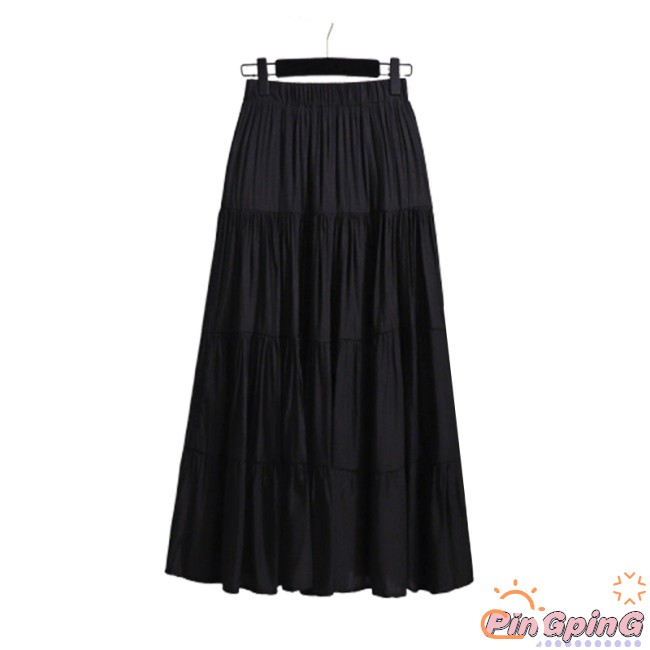 Chân Váy Dài Xếp Ly Thời Trang Nữ Tính