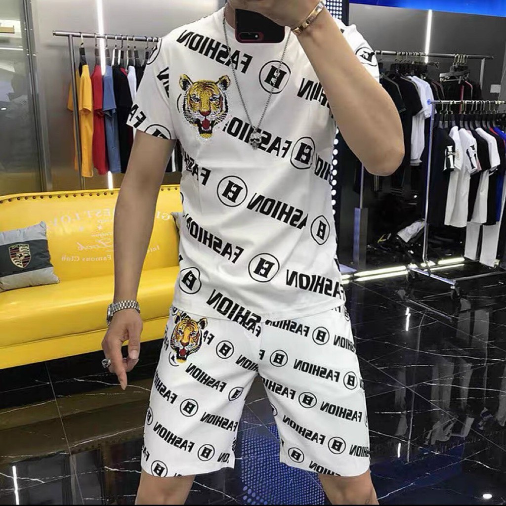 Đồ bộ nam nữ chất vải thun lạnh co giãn 4 chiều in chuyển nhiệt chữ đẹp phong cách thời trang unisex (inchuhinhho)
