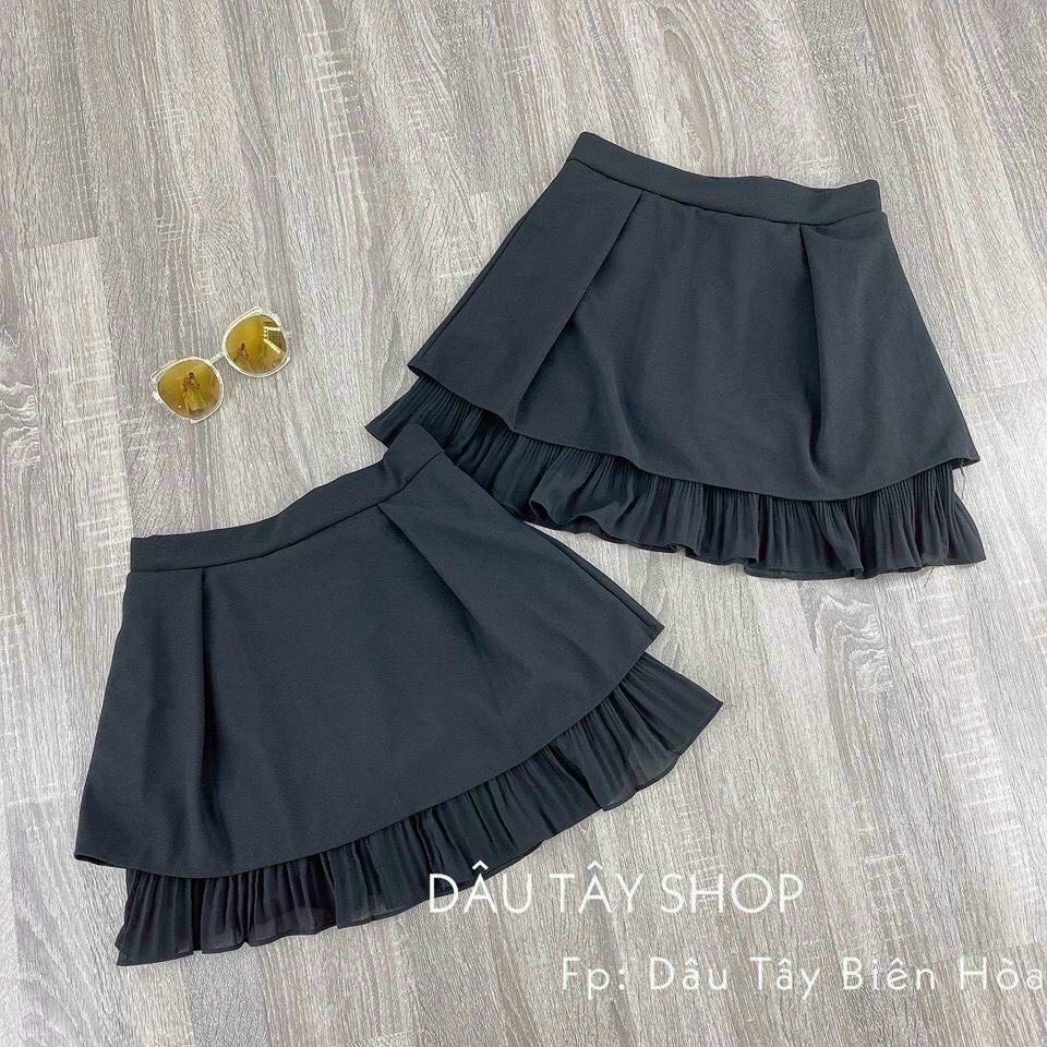 [MÃ TH6739 GIẢM 20% TỐI ĐA 30K ĐƠN TỐI THIỂU 500K] Chân váy xòe màu đen 3 size SML | BigBuy360 - bigbuy360.vn