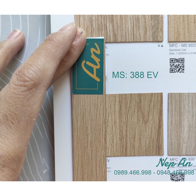 NẸP CHỈ NHỰA PVC DÁN CẠNH