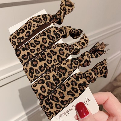 Dây buộc tóc họa tiết thời trang cho nữ