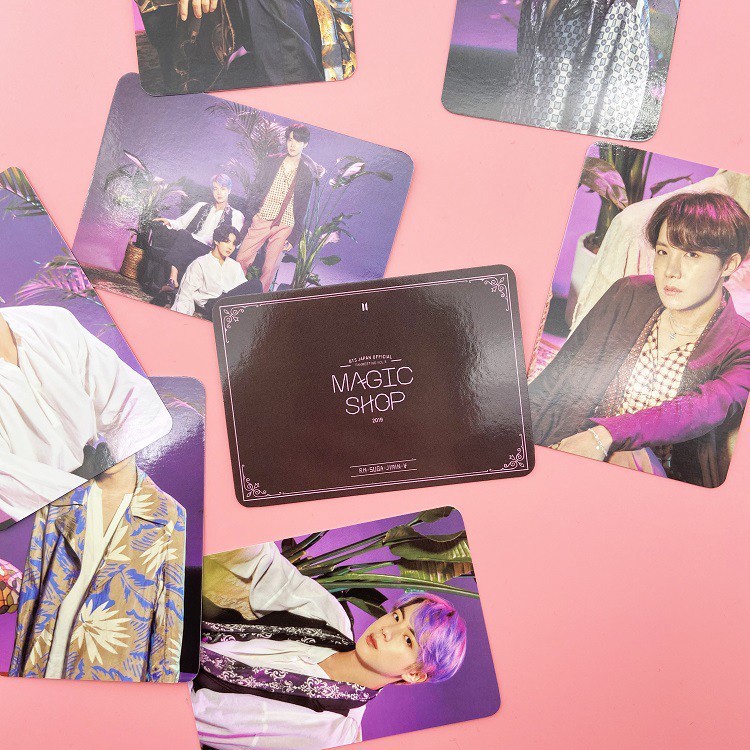 Hộp Ảnh Lomo Card Magic Shop Bts Bt21 Kpop Thẻ