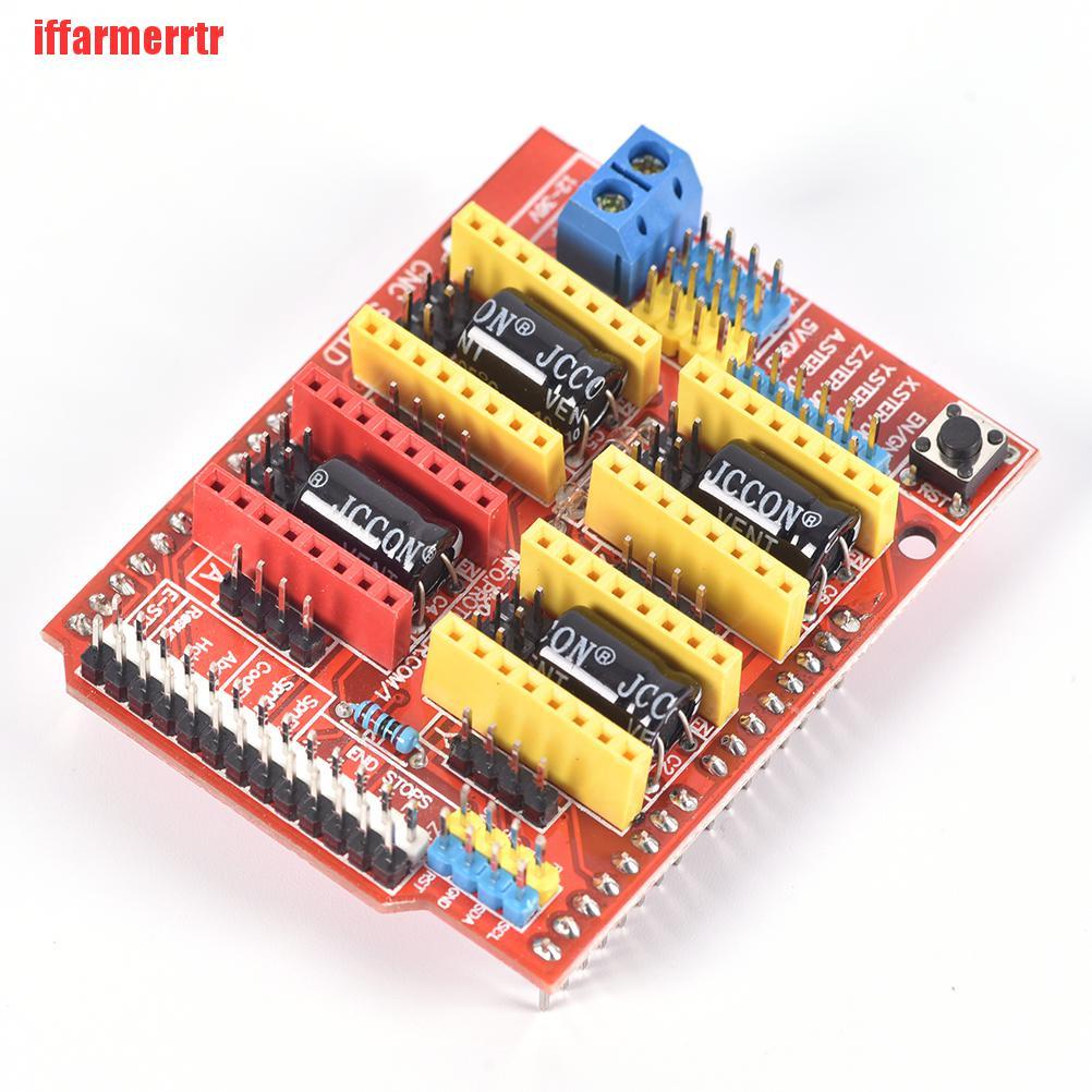 {iffarmerrtr}New V 3.0 Engraver CNC Shield+Board+A4988 Stepper Motor Drivers For UNO R3 Arduino KGD