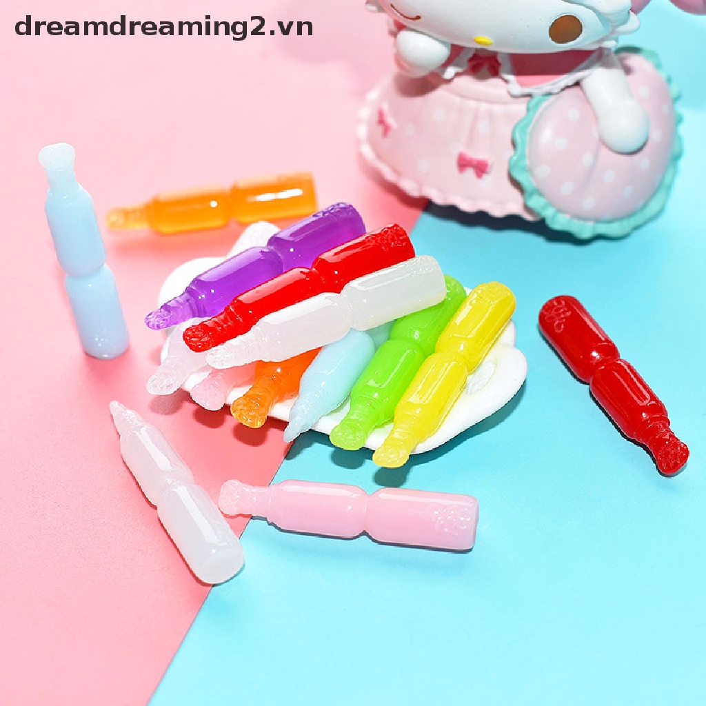 Set 10 Mô Hình Cây Kem mini Trang Trí Nhà Búp Bê