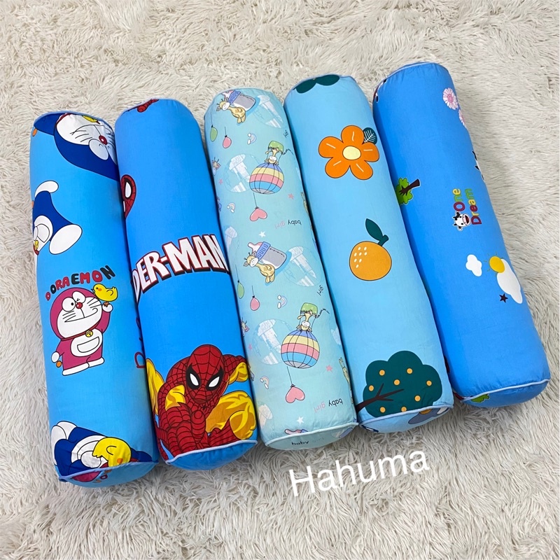 Gối ôm cho bé 1-4 tuổi dài 60x18cm vải cotton