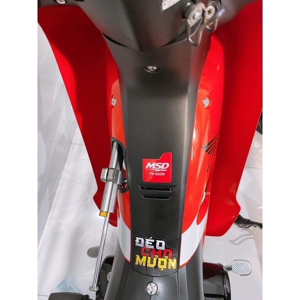 Tem Logo Nổi 3D Msd dán nhiều vị trí ✌🇻🇳