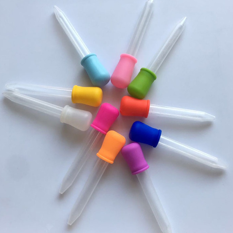 Set 10 Ống Nhựa Silicone 5ml Chuyên Dụng Cho Làm Đồ Thủ Công